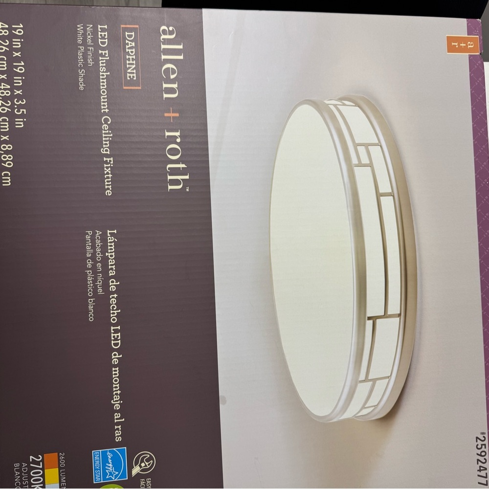 Designer Allen & Roth Ceiling fixture